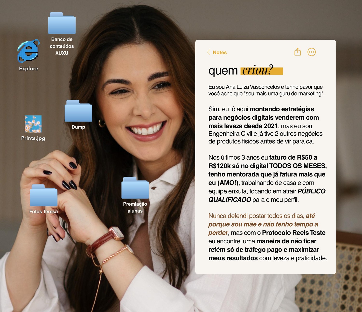 QUEM CRIOU